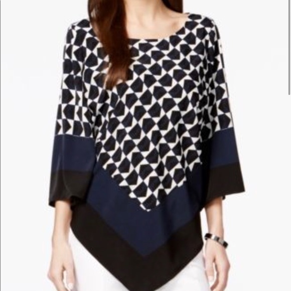 Alfani Tops - Alfani Poncho Blouse